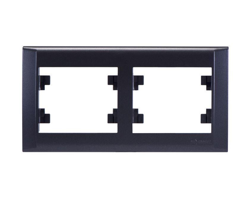 Makel Defne Füme Yatay İkili Çerçeve