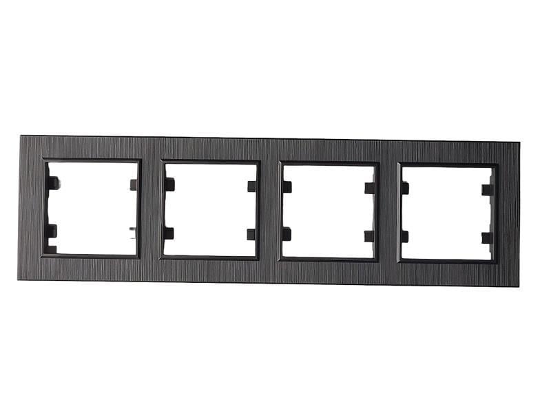 Makel Karea Füme Dörtlü Çerçeve