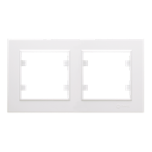 Makel Karea İkili Çerçeve Beyaz