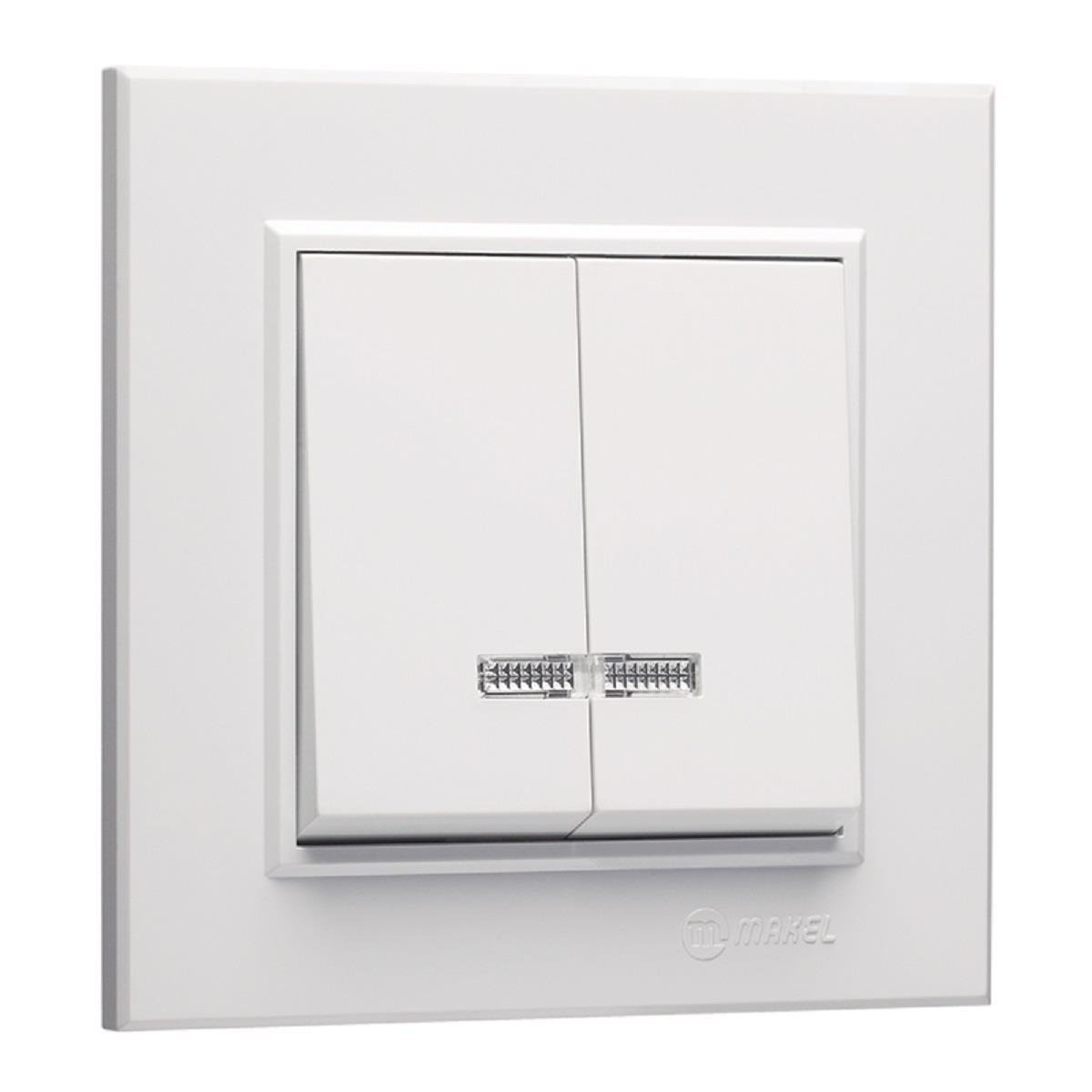 Makel Karea Işıklı Komitatör Beyaz