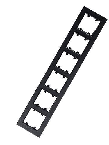 Makel Karea Line Siyah Altılı Çerçeve