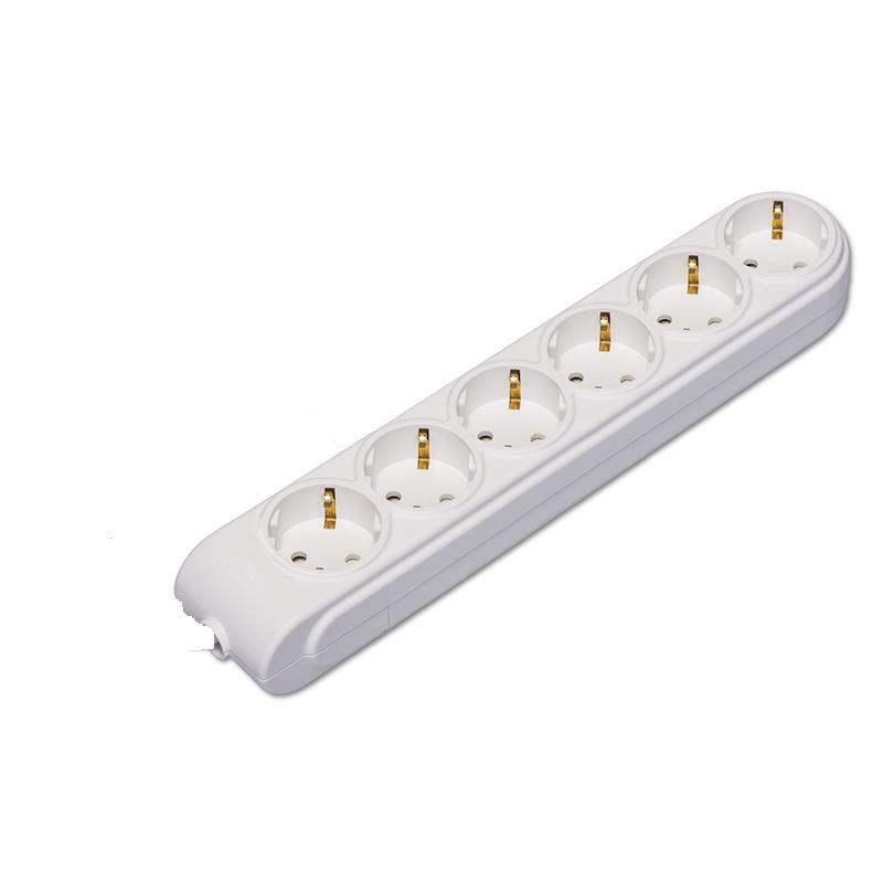 Makel Yeni Nesil Altılı Topraklı  Grup Priz Klemensli