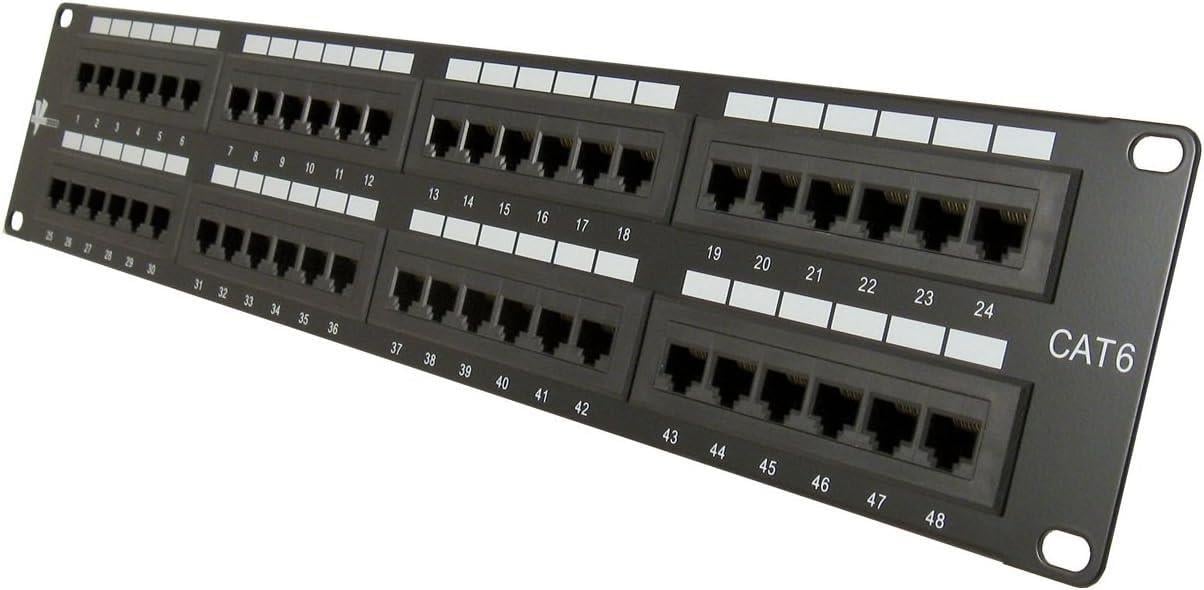 Ne-Ad 48 Port Cat6 Dolu Panel