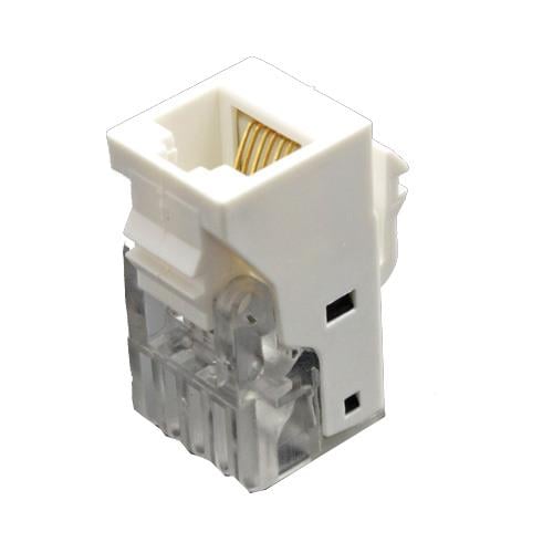 Nead RJ 11 - 12 CAT3 Keystone Jack