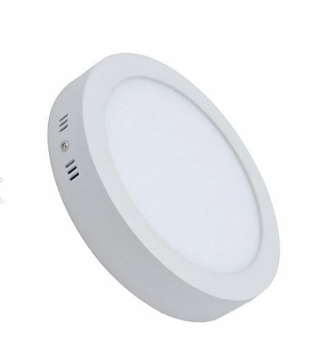 NisaLuce 18W Sıva Üstü Yuvarlak Led Panel 3000K