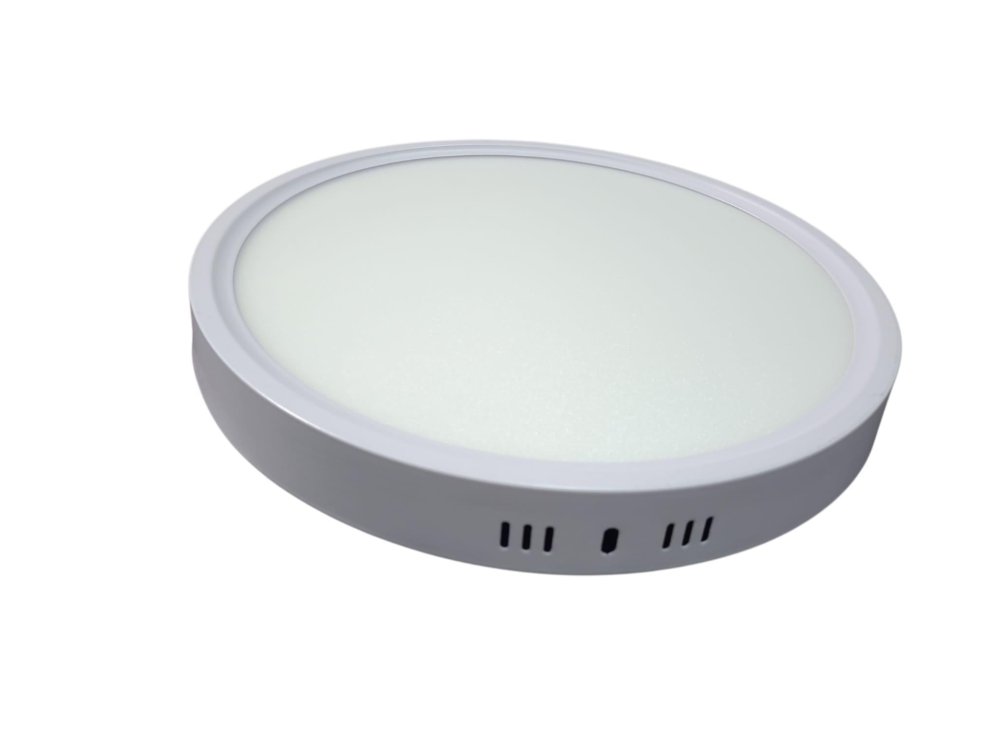 NisaLuce 24W Sıva Üstü Yuvarlak Led Panel 3000K