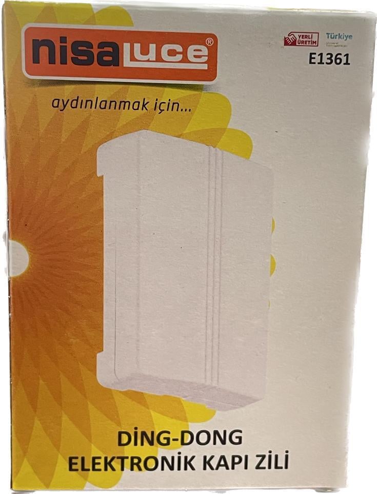 NisaLuce Elektronik Ding Dong Kapı Zili