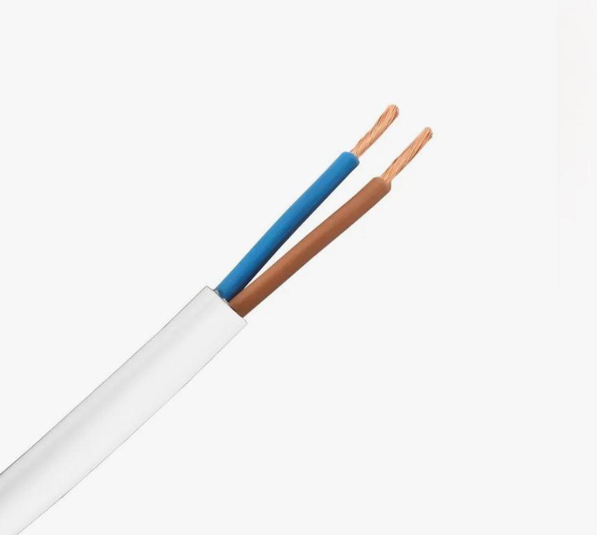 Öznur 2x0,75 mm TTR Kablo 100 mt Beyaz