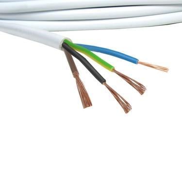 Öznur 4x1,5mm TTR Kablo Beyaz 1 metre