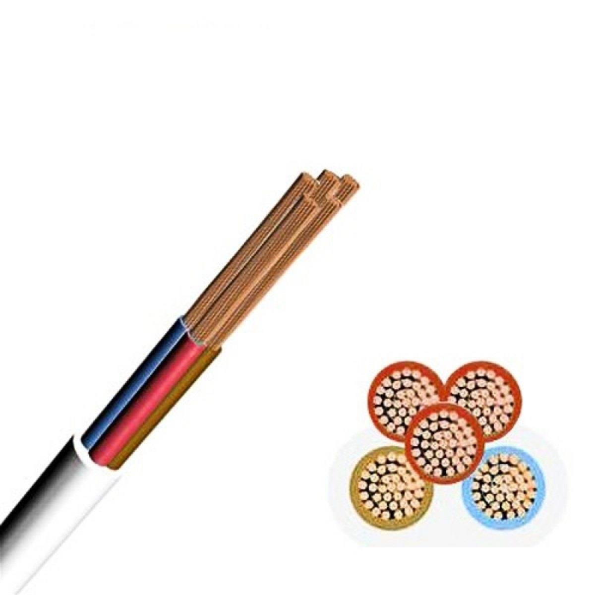 Öznur 5x2,5 mm TTR Kablo 100 mt Beyaz