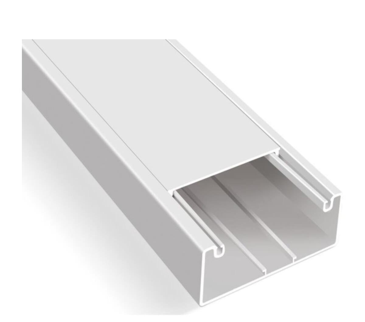 Sert Plastik 100X35 Kablo Kanalı 2 Mt