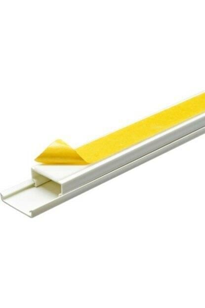 Sert Plastik 30X20 Kablo Kanalı Kendinden Yapışkanlı 100 Mt