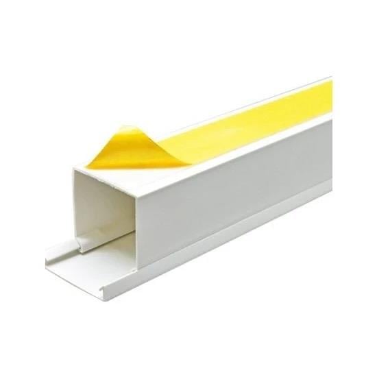 Sert Plastik 40X40 Kablo Kanalı Kendinden Yapışkanlı 72 Mt