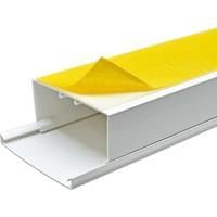 Sert Plastik 60X40 Kablo Kanalı Kendinden Yapışkanlı 48 Mt