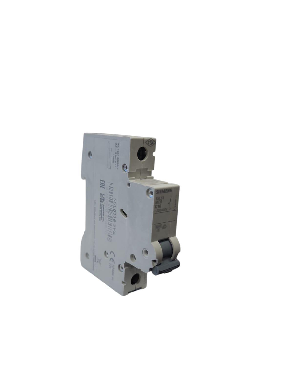 Siemens 1x10A C Tipi 6kA Monofaze Otomatik Sigorta