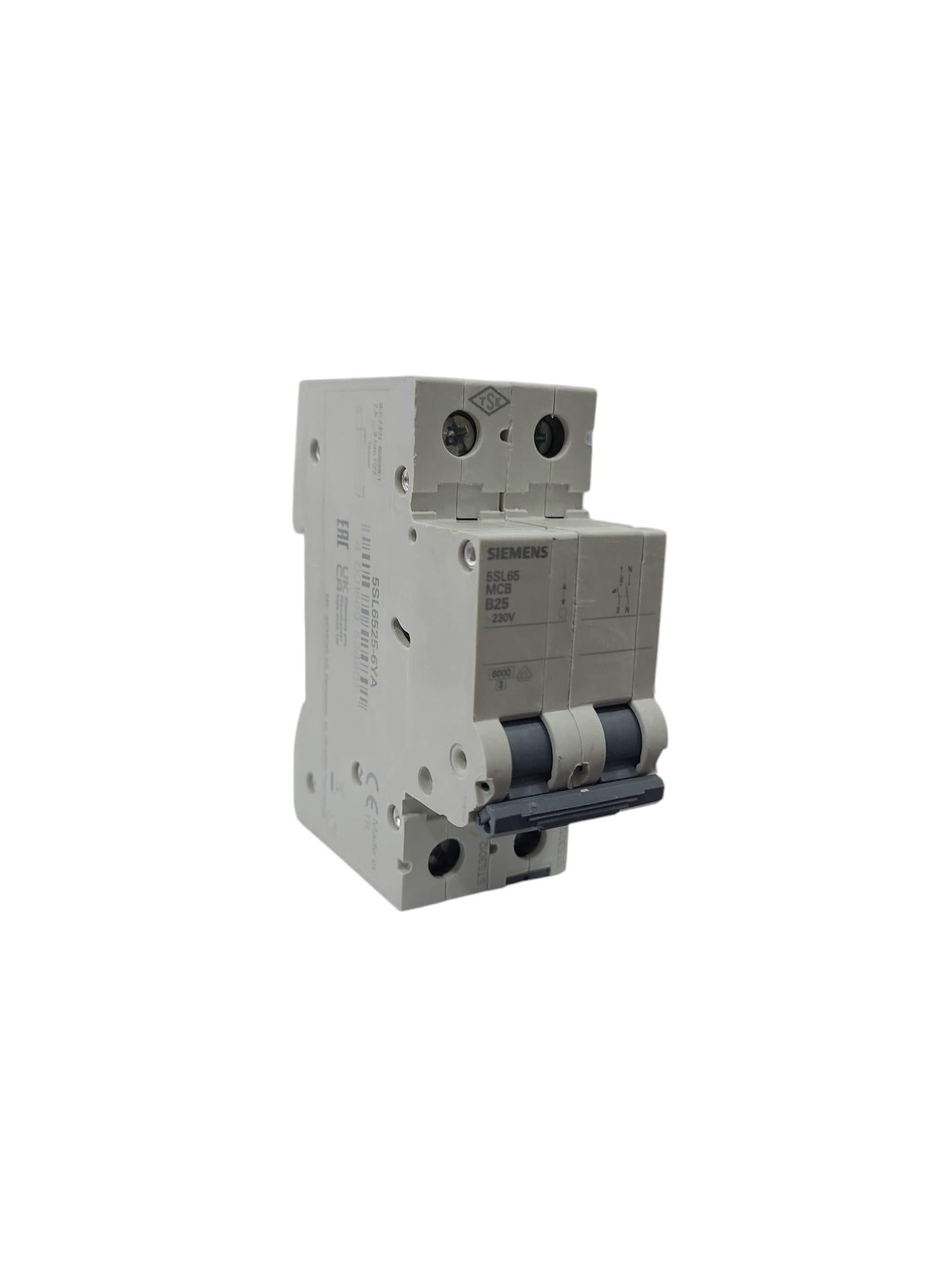 Siemens 1x25A+Nötr B Tipi 6kA Otomatik Sigorta