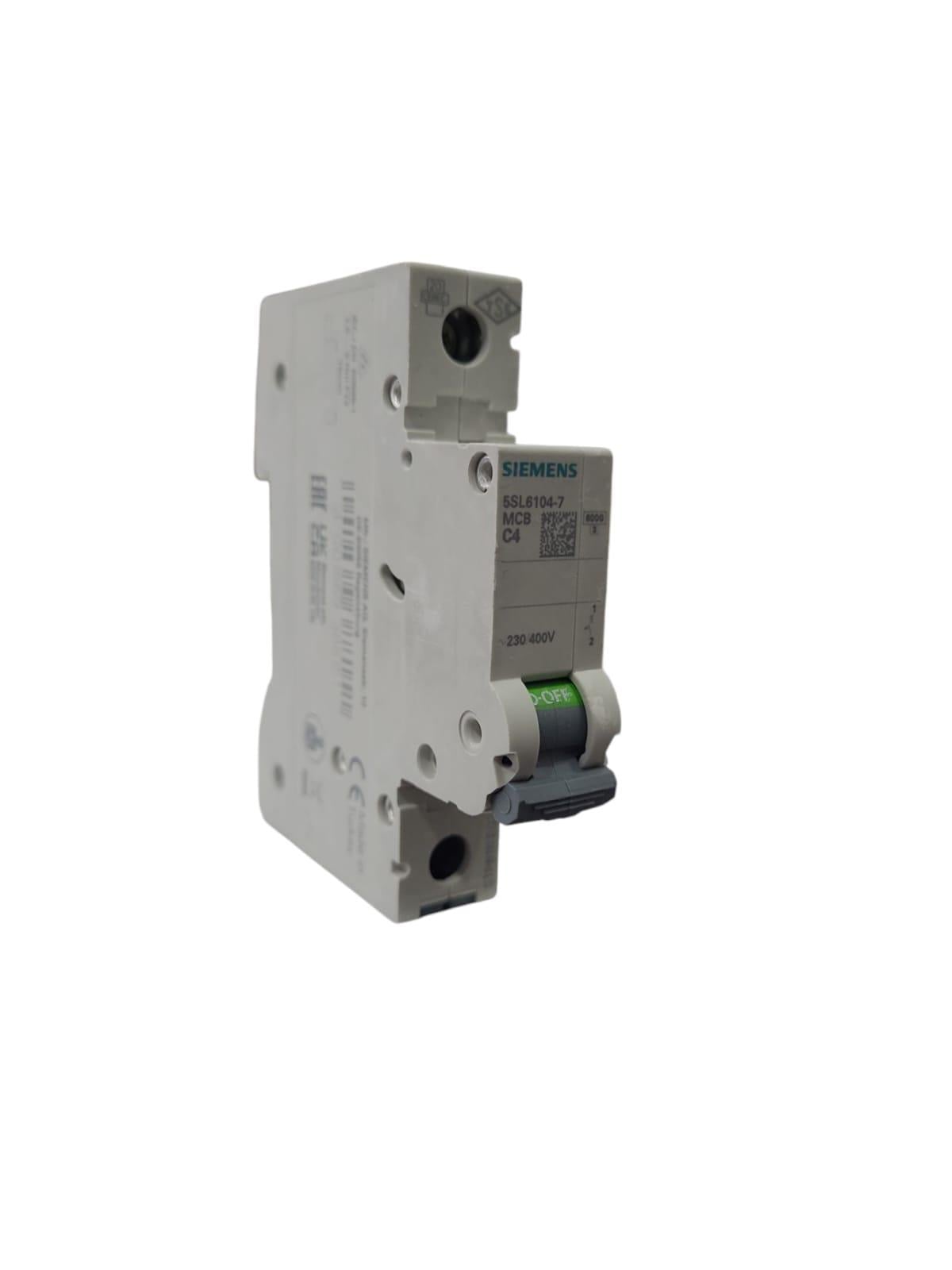 Siemens 1x4A C Tipi 6kA Monofaze Otomatik Sigorta