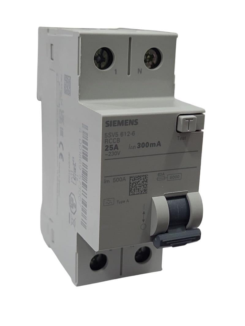 Siemens 2x25A 300mA Kaçak Akım Rölesi