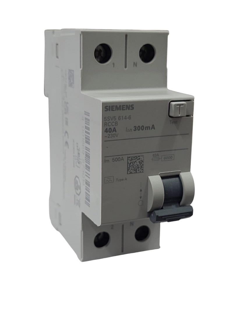 Siemens 2x40A 300mA Kaçak Akım Rölesi