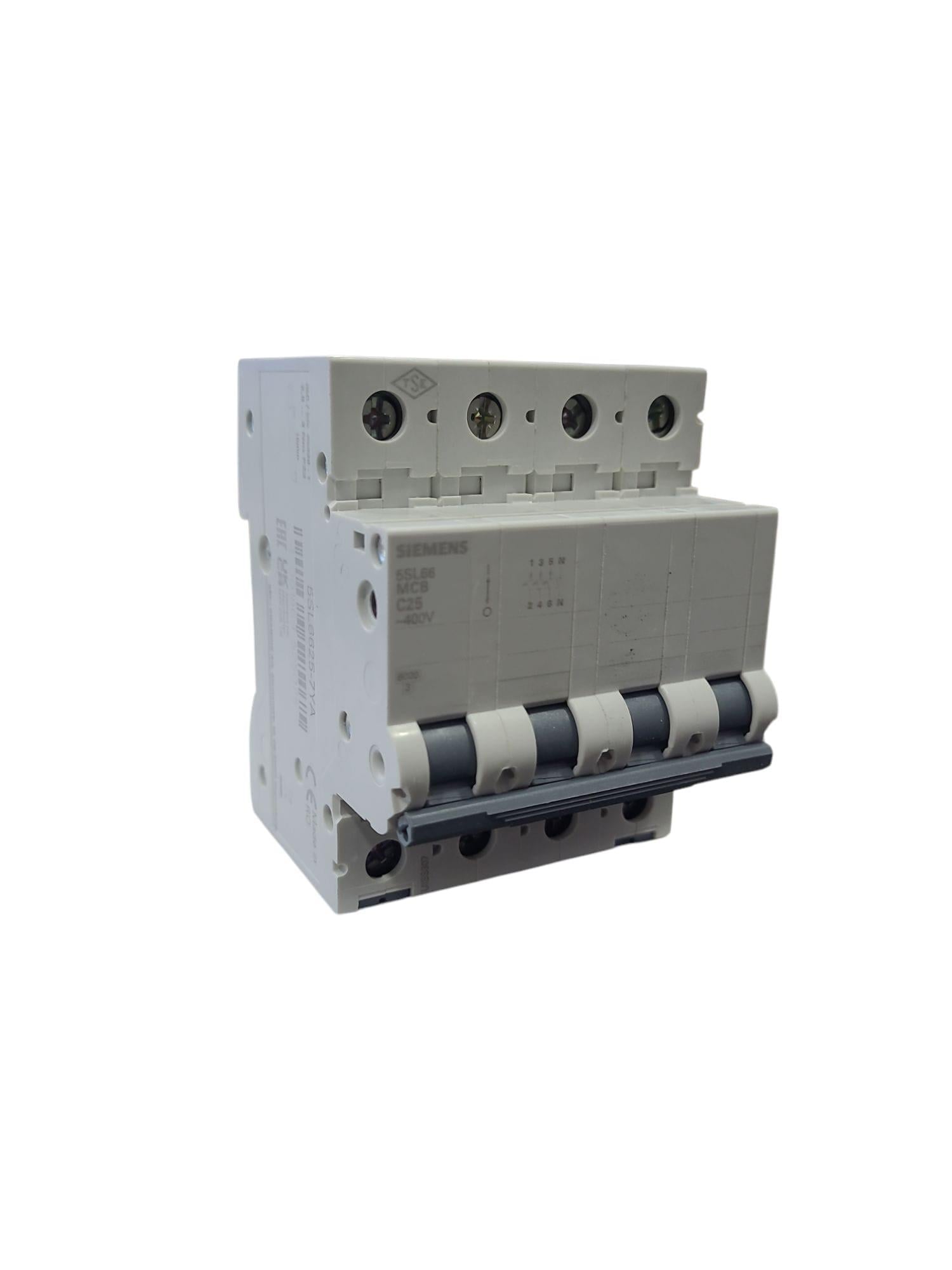 Siemens 3x25A+Nötr C Tipi 6kA  Otomatik Sigorta
