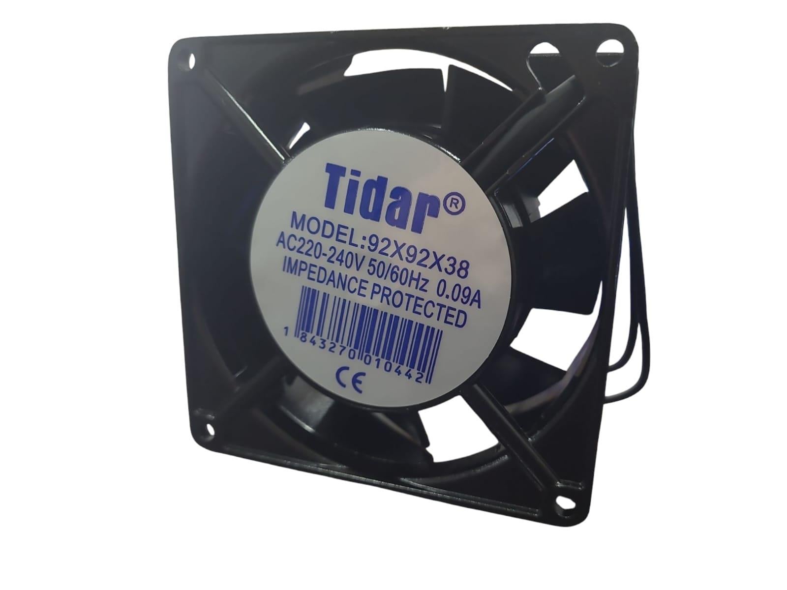 Tidar 92x92x38 Soğutucu Fan 220V AC