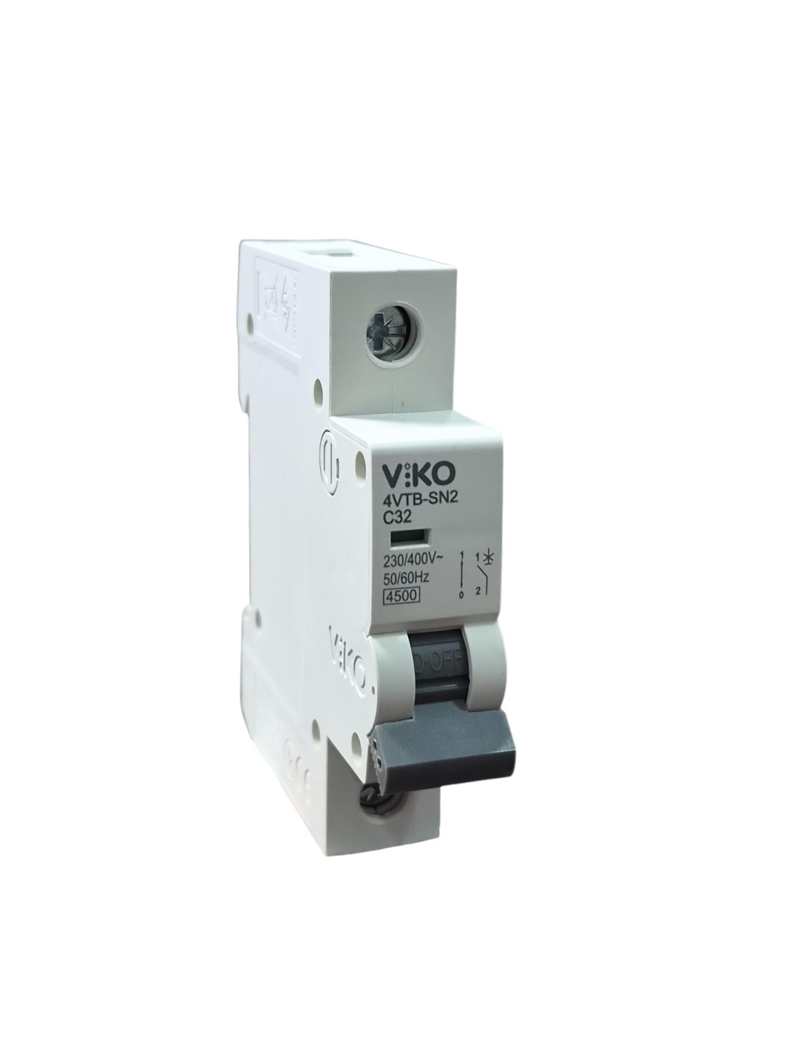 Viko 32A C Tipi 4,5kA Otomatik Sigorta 4VTB-1C32