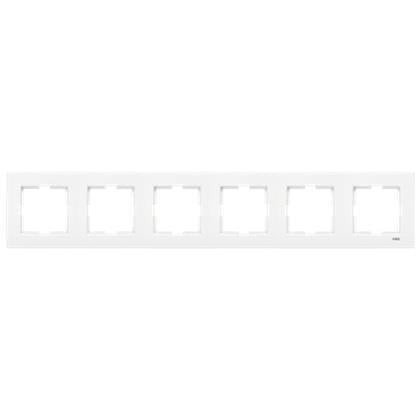 Viko Karre Altılı Yatay Çerçeve Beyaz