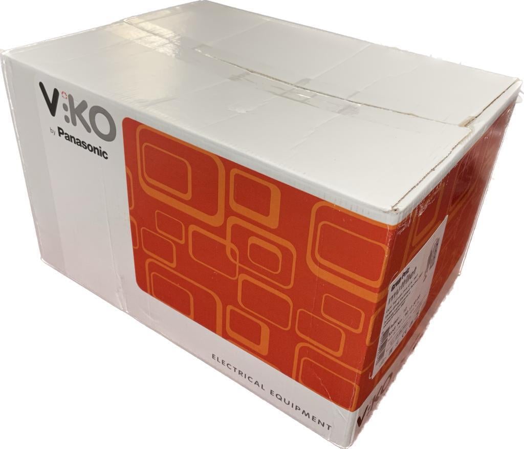 Viko Multilet Üçlü Priz Topraklı Klemensli Beyaz 30 Adet Koli 3300