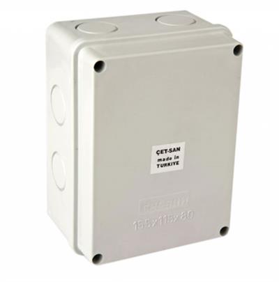 Çetsan 155x115x80 Termoplastik Polikarbonat Buat (4 Adet) IP54