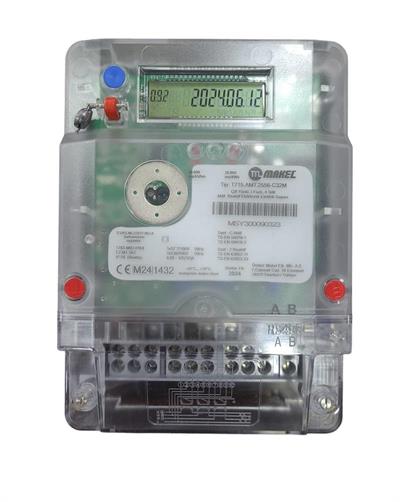 Makel Çift Yönlü Trifaze X5 Aktif Reaktif Sayaç T715.AMT.2556.C32M