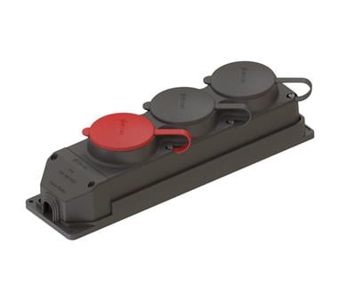 Ne-Ad 3x25A + 1x16A 2 Adet  Kauçuk Grup Priz