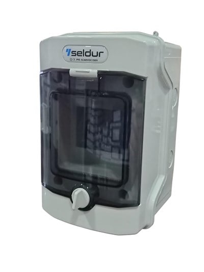 Seldur Sıva Üstü Dörlü  IP65  Sigorta Kutusu