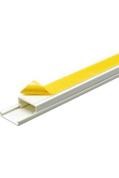 Sert Plastik 20X10 Kablo Kanalı Kendinden Yapışkanlı 216 Mt