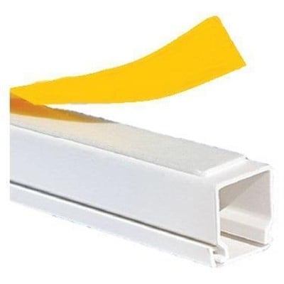 Sert Plastik 30x30 Yapışkanlı Kablo Kanalı 48mt