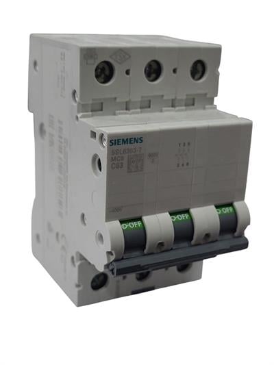 Siemens 3x63A C Tipi 6kA Otomatik Sigorta