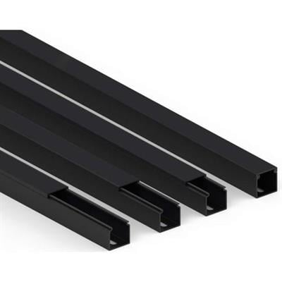 SP 25X16 Yapışkanlı Siyah Kablo Kanalı 154mt