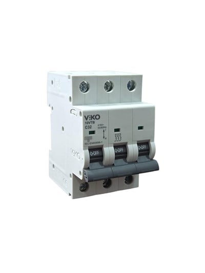 Viko 3x32A C Tipi 10kA Otomatik Sigorta 10VTB-3C32