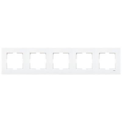 Viko Karre Beşli Yatay Çerçeve Beyaz