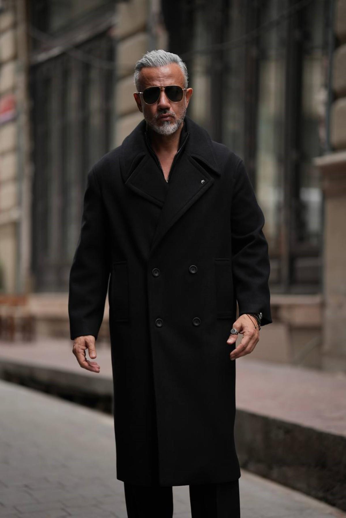  UZUN KRUVAZE OVERSIZE KABAN 