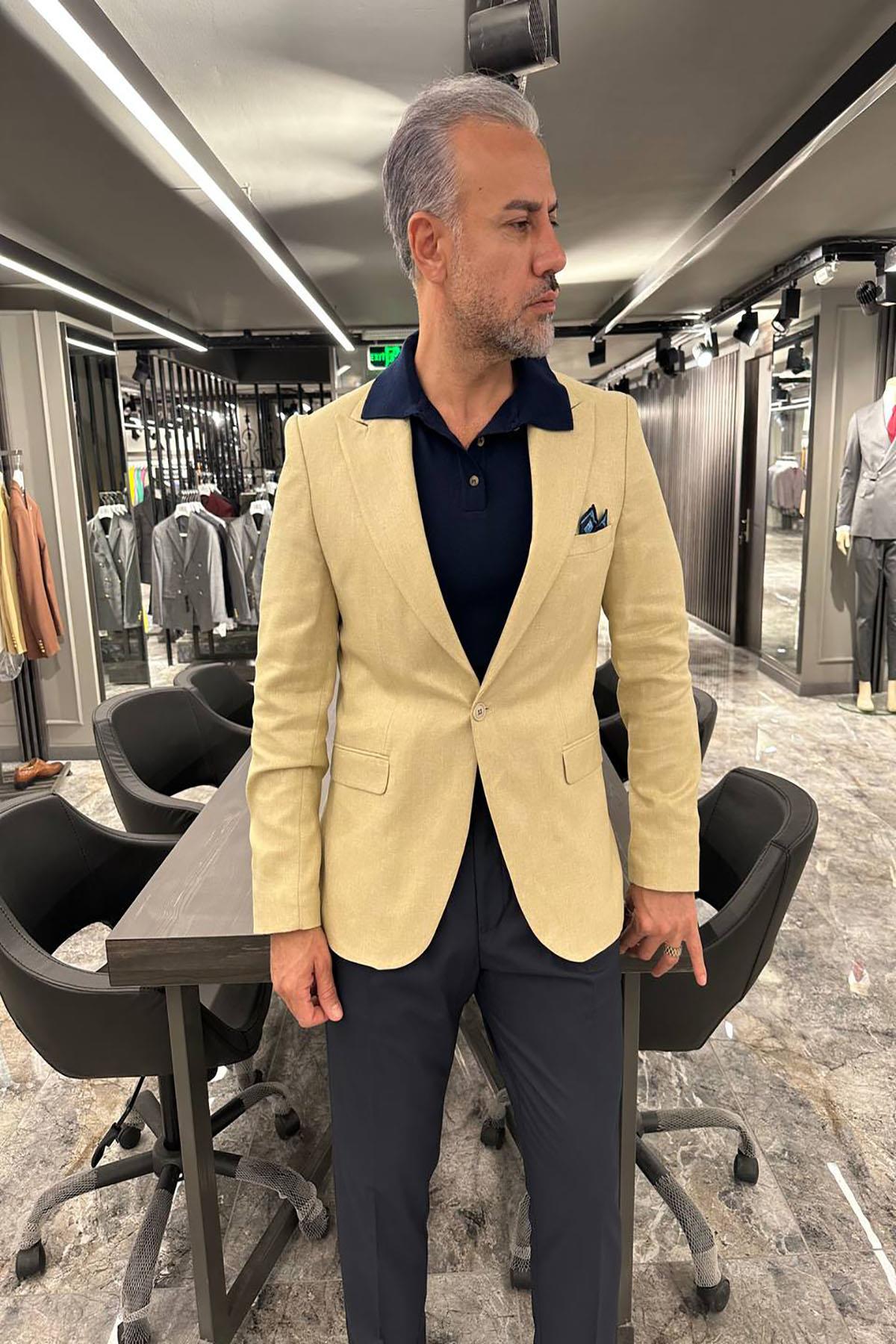  HALF LINING BEIGE JACKET