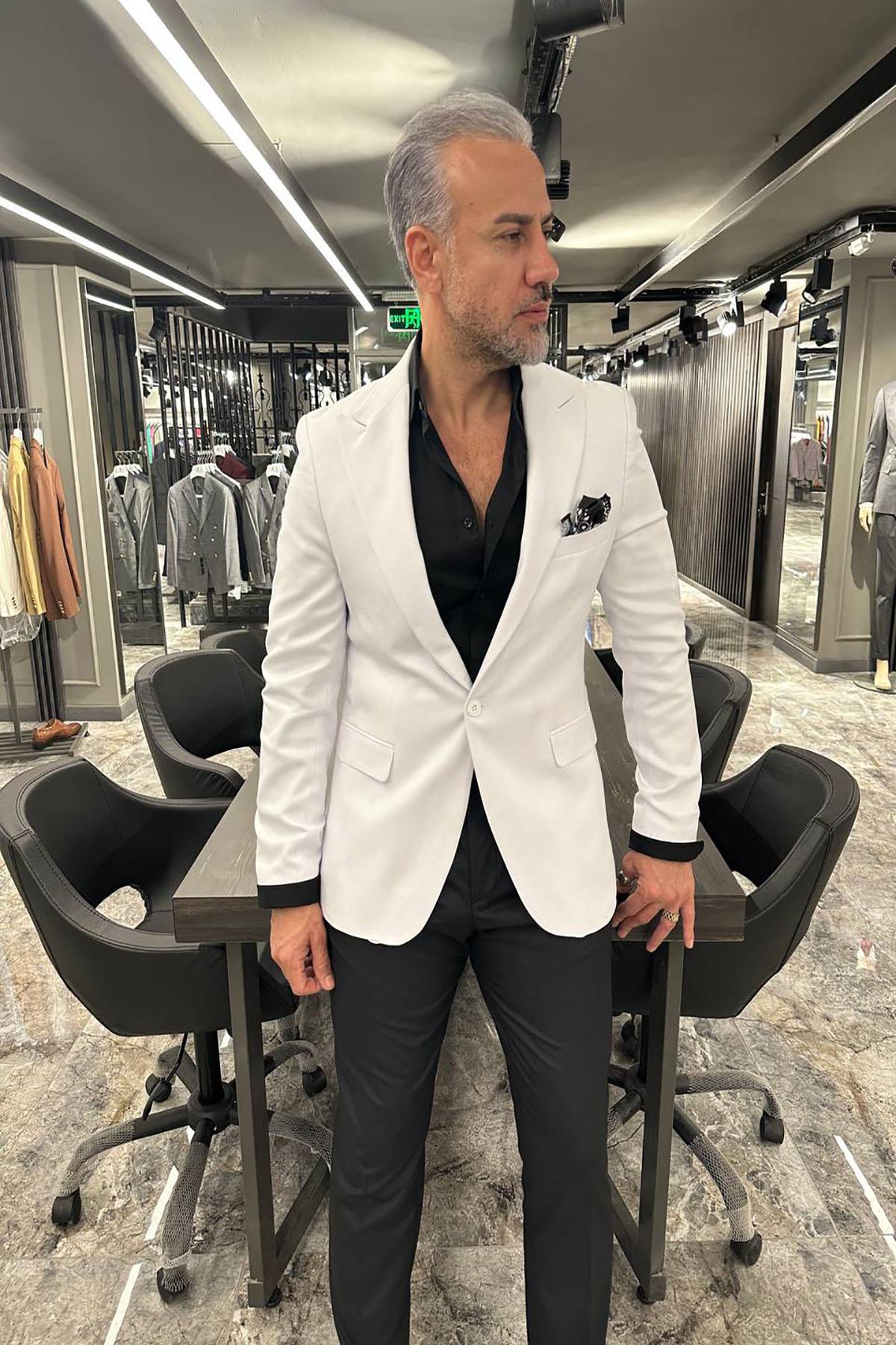  HALF LINER WHITE JACKET