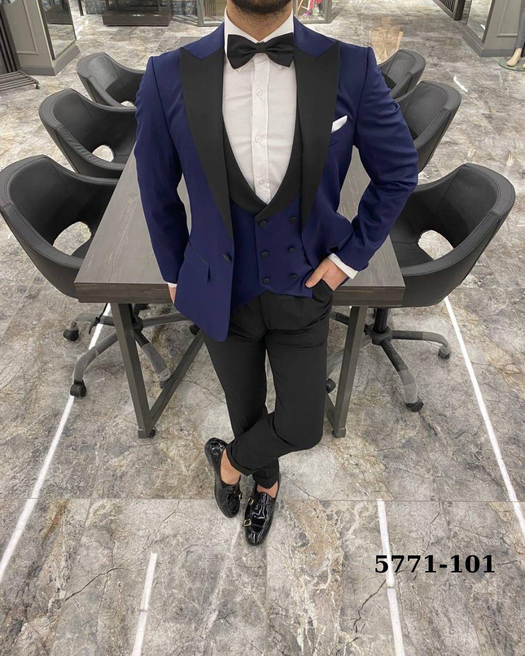 5771 DAMATLIK YELEKLİ TAKIM ELBİSE ST