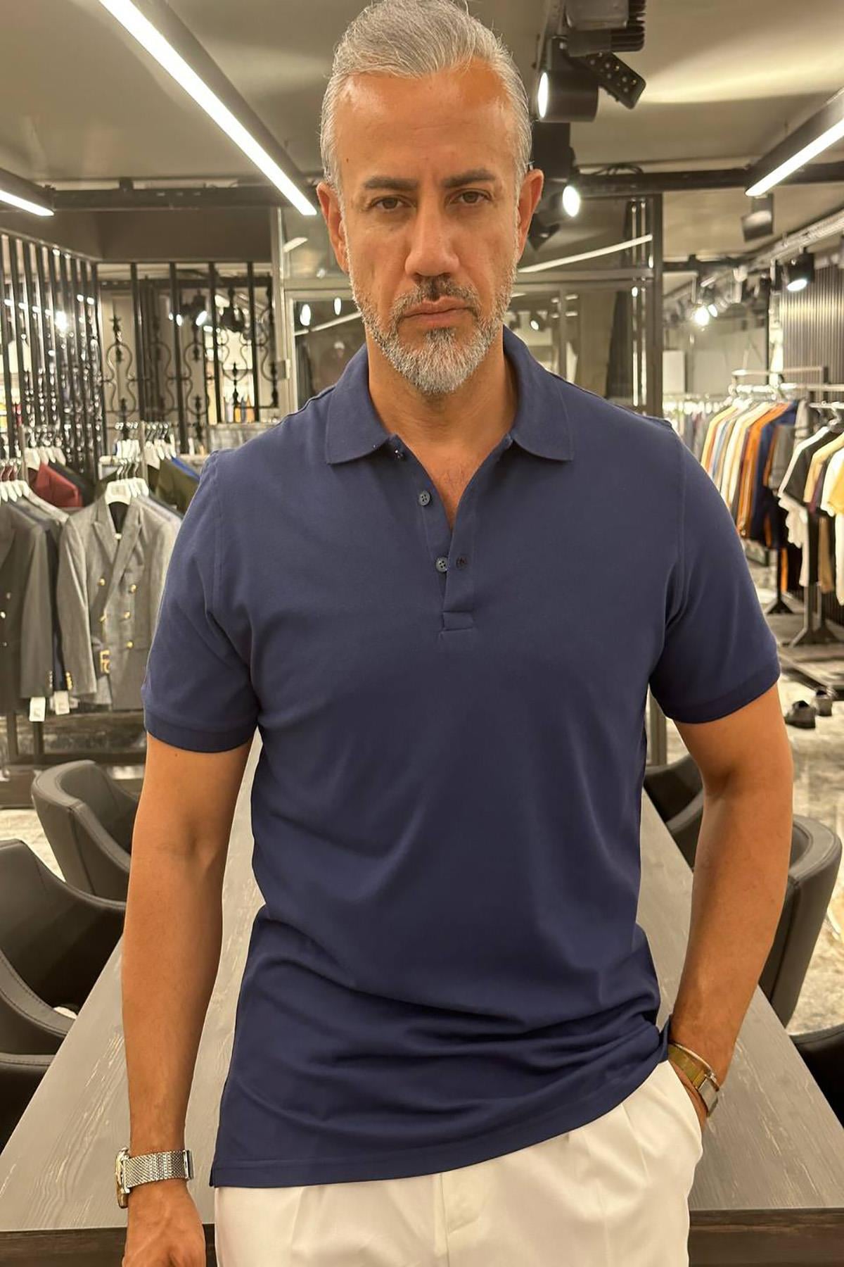 9203 PİKE POLO YAKA TSHİRT QU