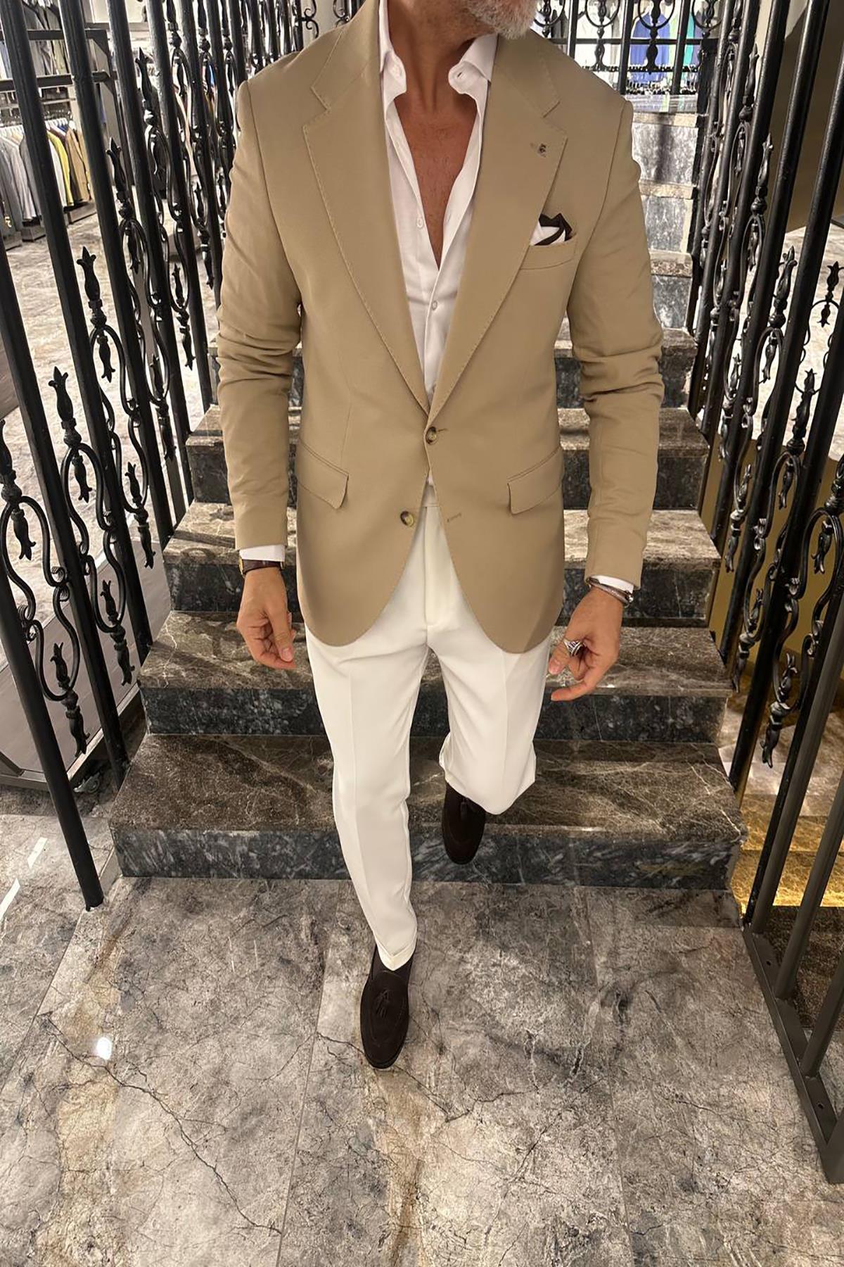 WIDE COLLAR JACKET