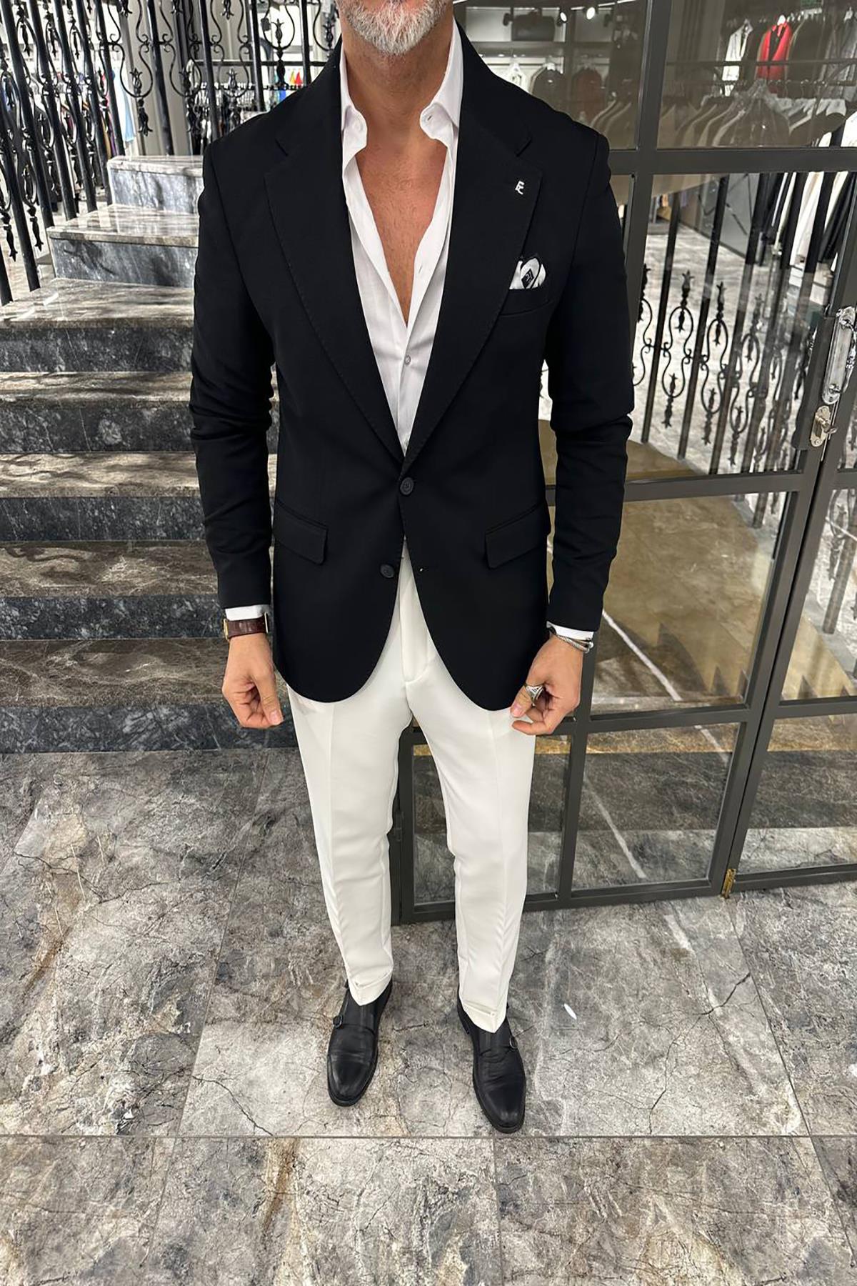 WIDE COLLAR JACKET