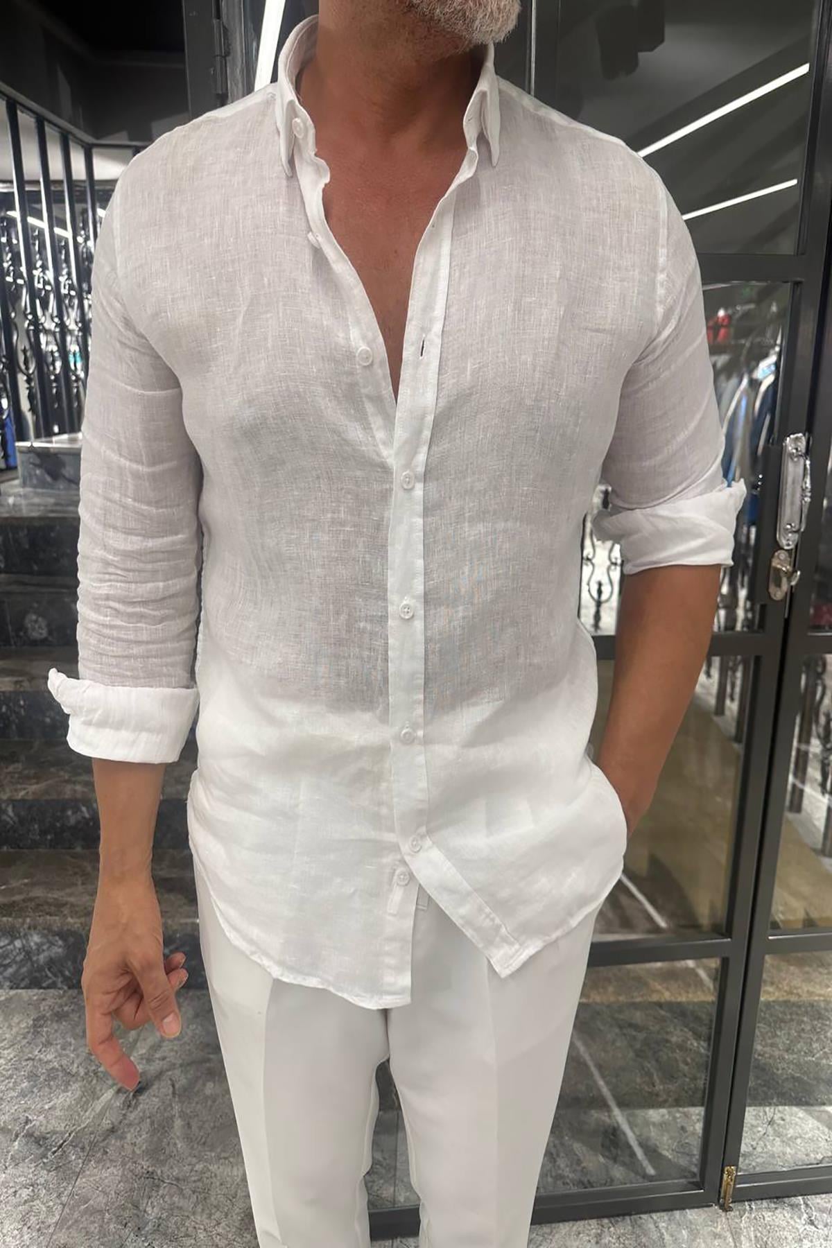LINEN SHIRT