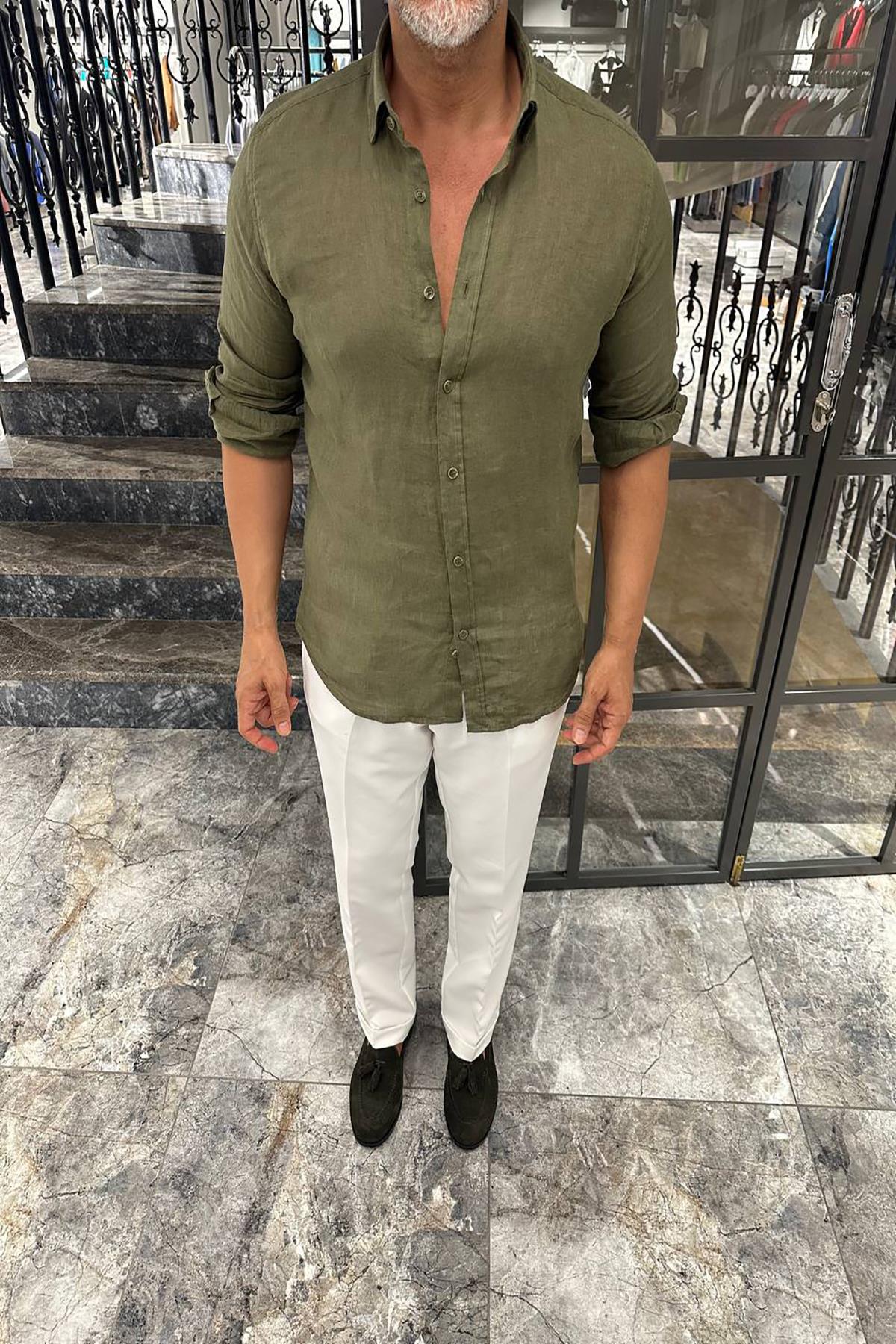 LINEN SHIRT