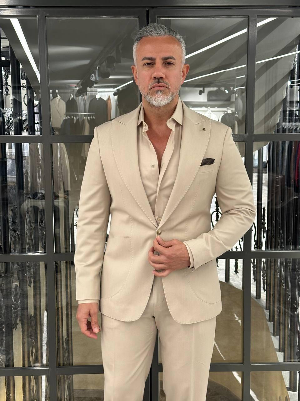 SİVRİ YAKA TAKIM ELBİSE
