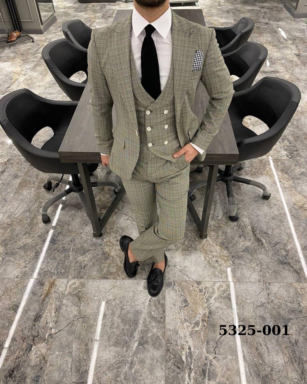 VESTED SUIT- SLIM FİT