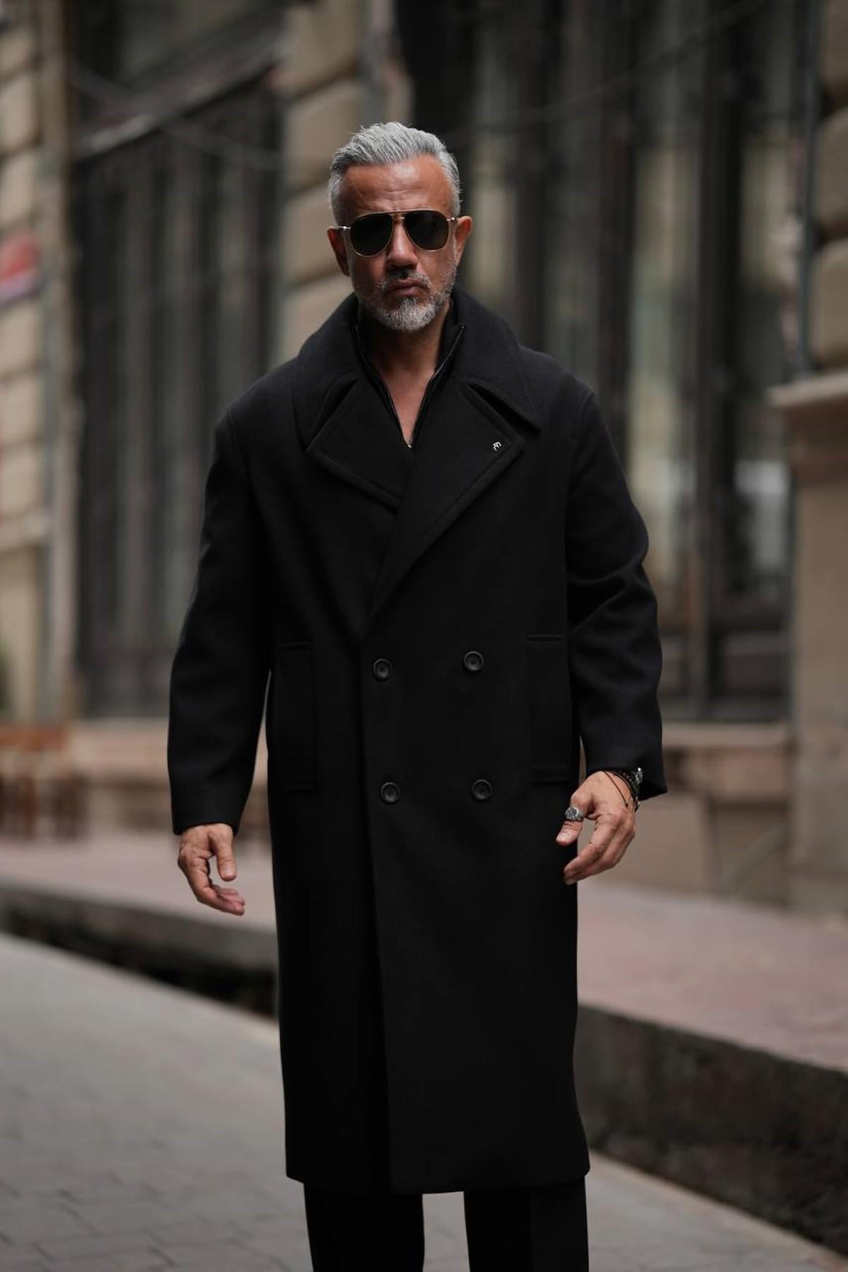  UZUN KRUVAZE OVERSIZE KABAN 